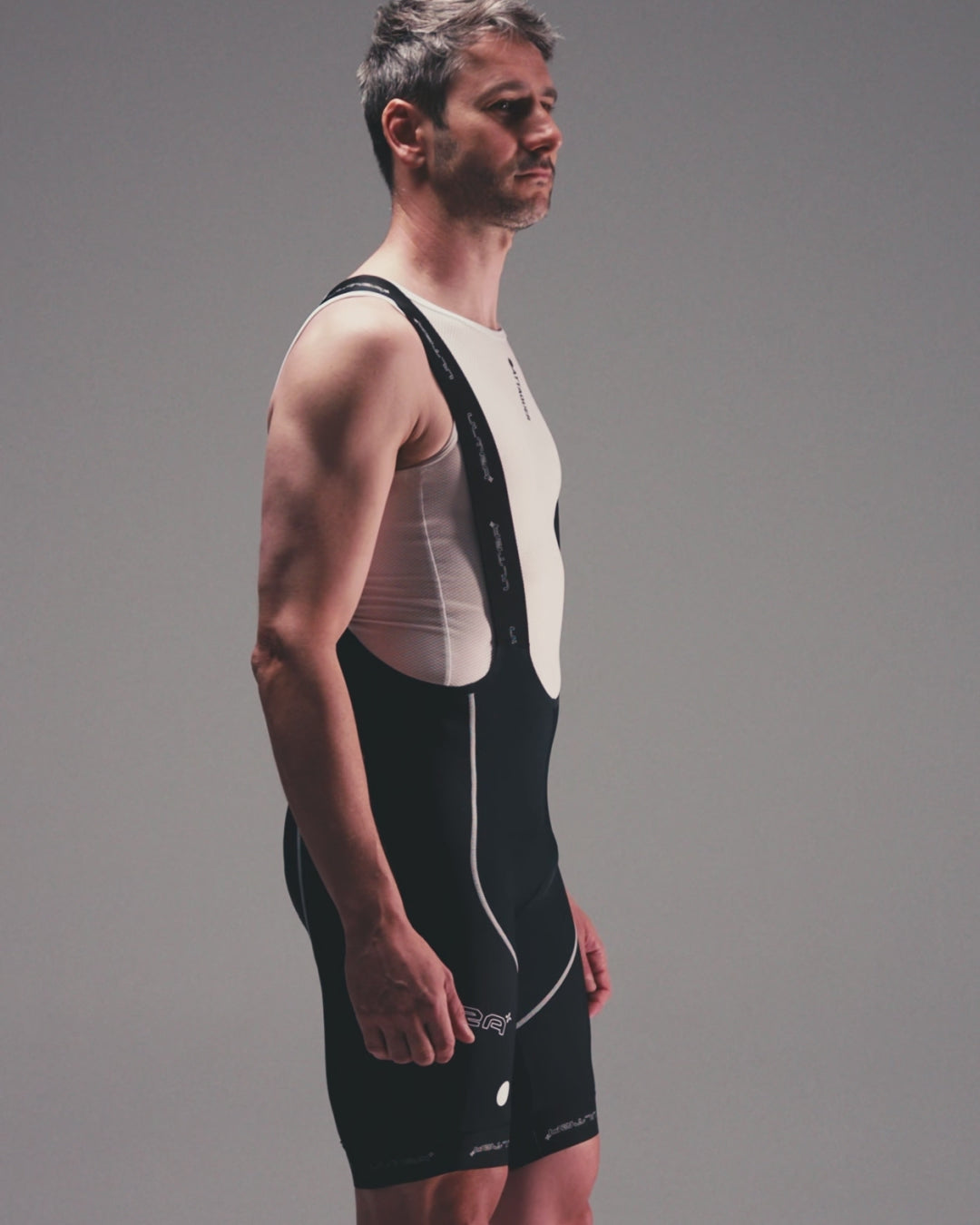 ULTRA Climbers Bib Short Black/White-Attaquer-Attaquer