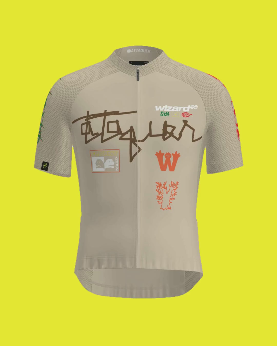 Attaquer x Wizard CC Jersey spin