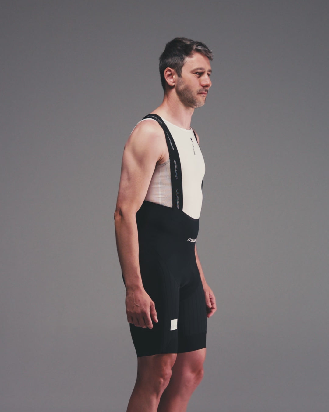 ULTRA: Aero Bib Short Black-Attaquer-Attaquer