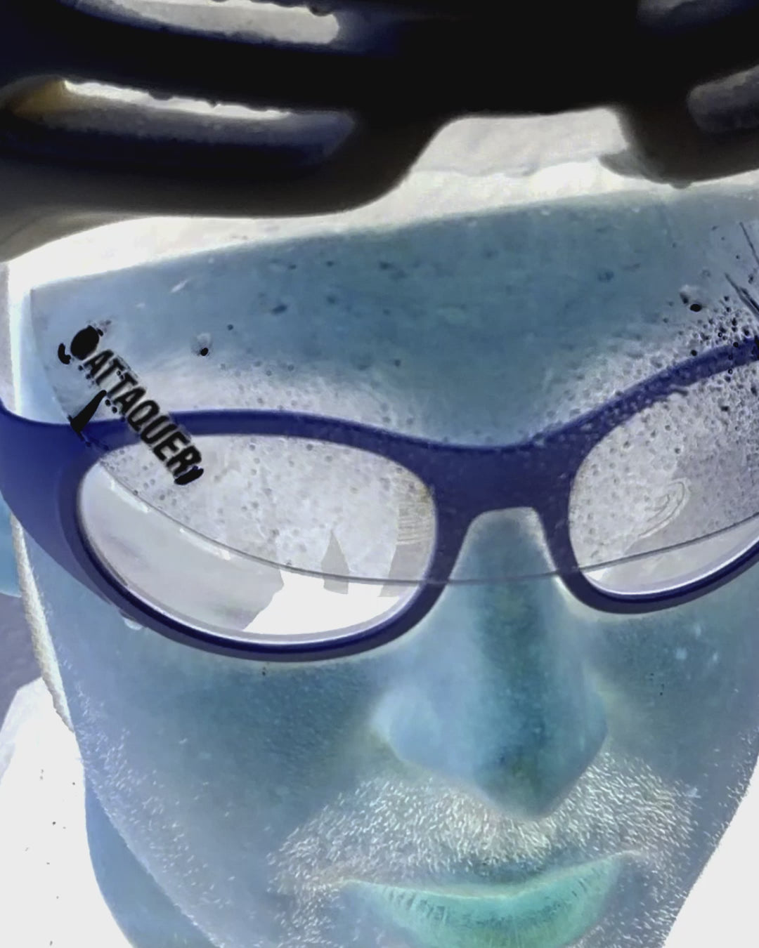 Attaquer Rain Cap clear Rain Vision peak keeping rain off the face and lenses