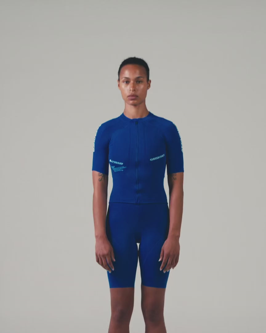 OrbKnit™ Womens Race Jersey Cobalt-Attaquer-Attaquer