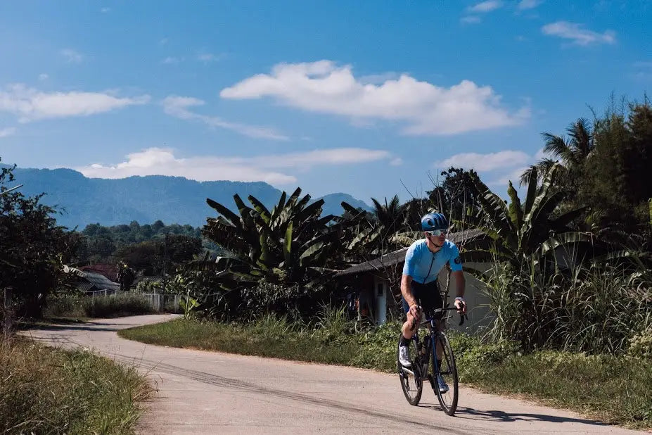 smooth, quiet, peaceful roads and villages