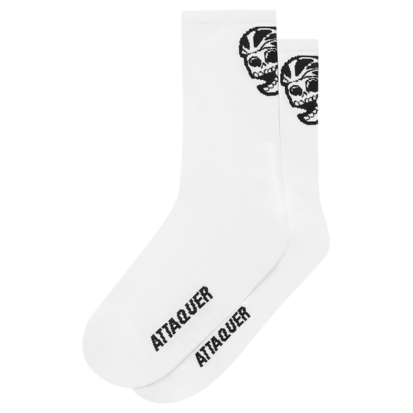 Attaquer Socks Skull White main feature