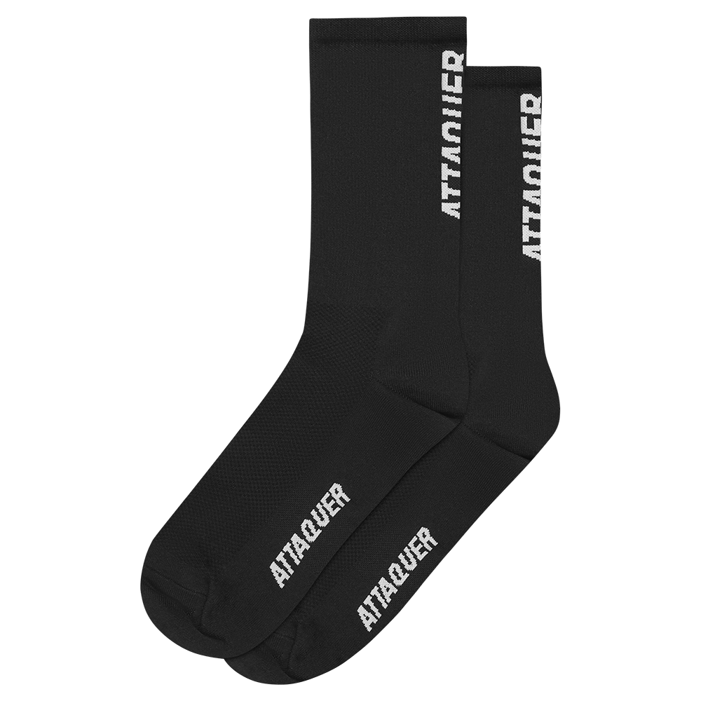 Vertical Logo Cycling Socks | Attaquer