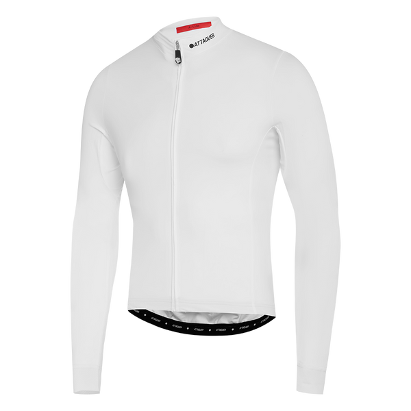 Attaquer Mens A-Line Winter LS Jersey 2.0 White feature display