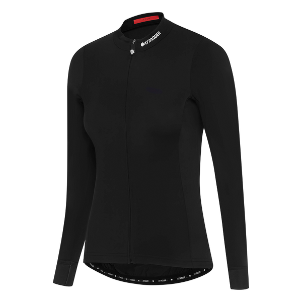 Attaquer Womens A-Line Winter LS Jersey 2.0 Black feature display