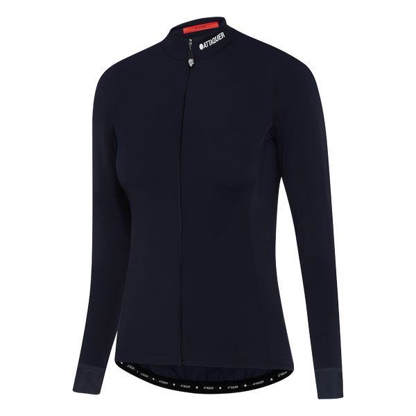 Attaquer Womens A-Line Winter LS Jersey 2.0 Navy feature display