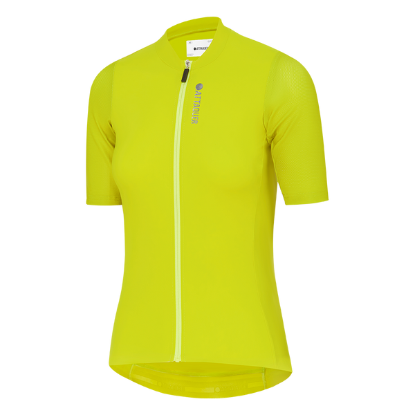 Attaquer Womens Race SS Jersey 2.0 Lime feature