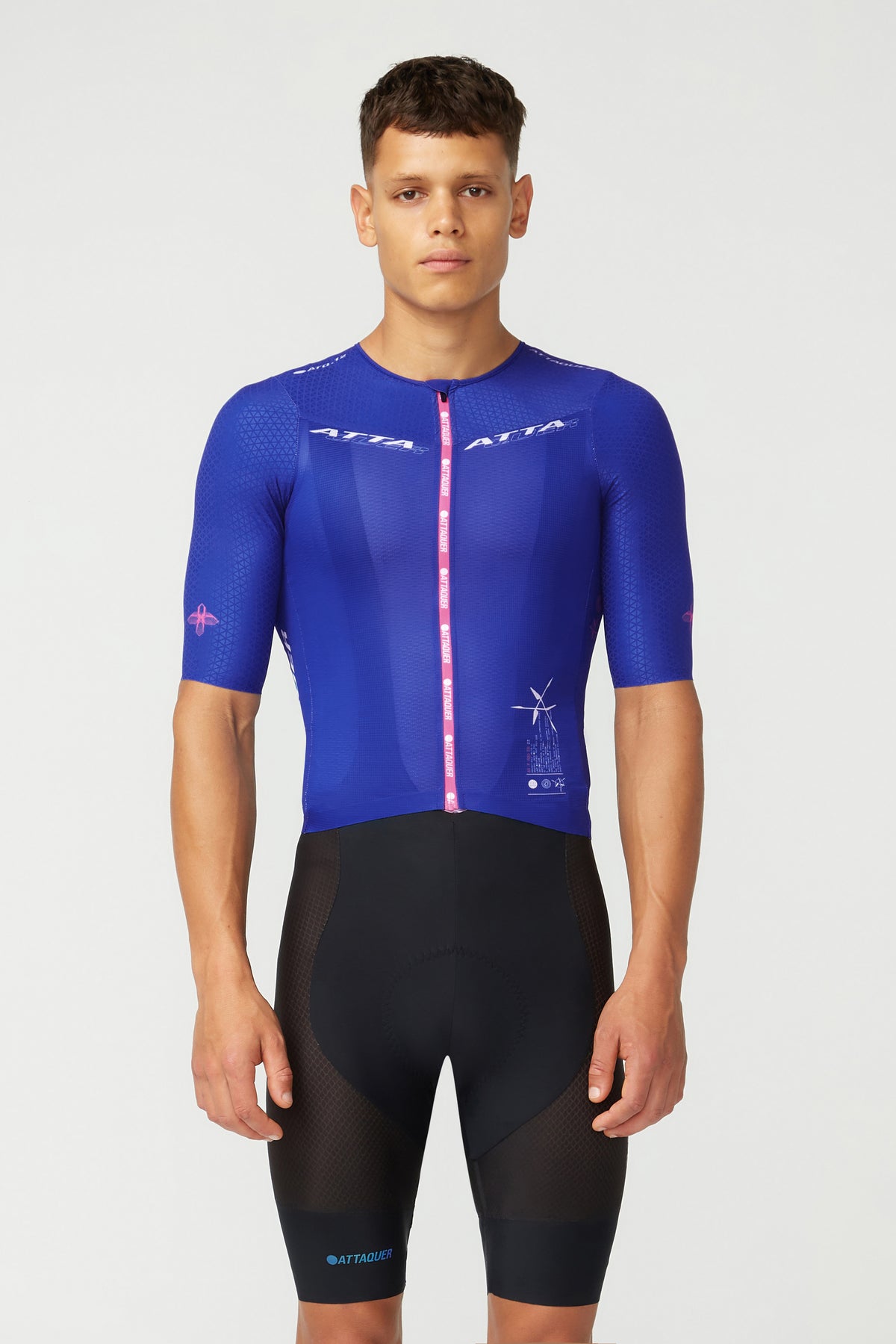 ULTRA: Aero Jersey Parametric/Cobalt Blue-Attaquer-Attaquer